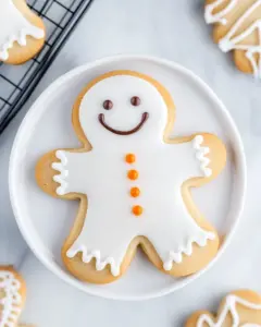 Gingerbread Man Sugar Cookies