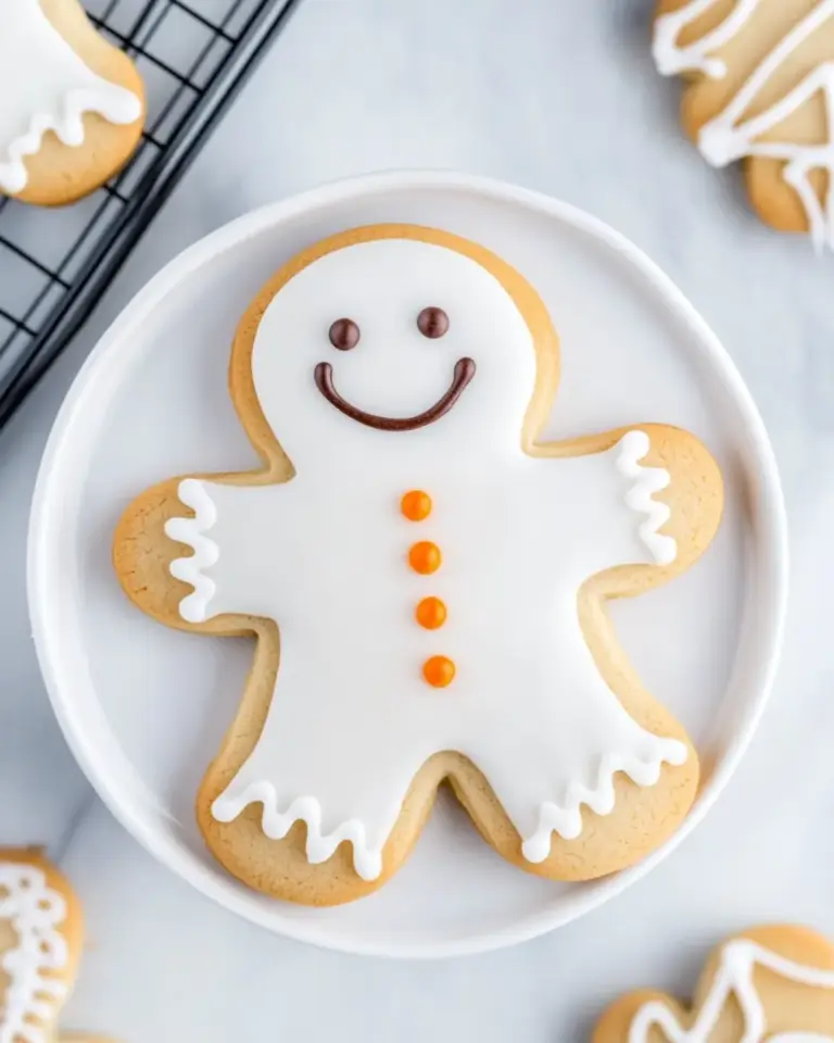 Gingerbread Man Sugar Cookies