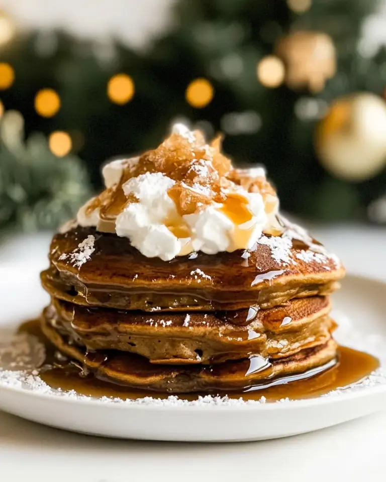 Gingerbread Pancakes