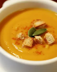 Gingered Pumpkin Soup