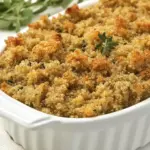 Gluten Free Quinoa Holiday Dressing