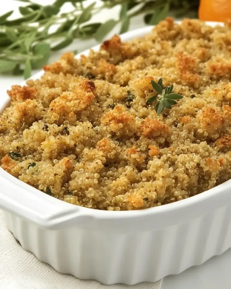 Gluten Free Quinoa Holiday Dressing
