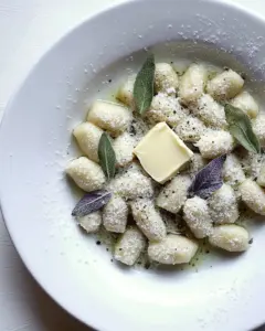 Gnocchi With Sage and Butter