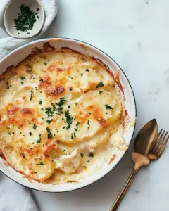 Goat Cheese Potato Gratin