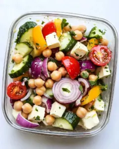 Greek Chickpea Salad