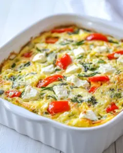 Greek Omelette Casserole