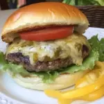 Green Chile Cheeseburger