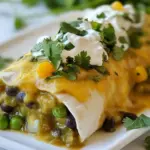 Green Chili Smothered Burritos