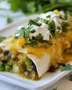 Green Chili Smothered Burritos