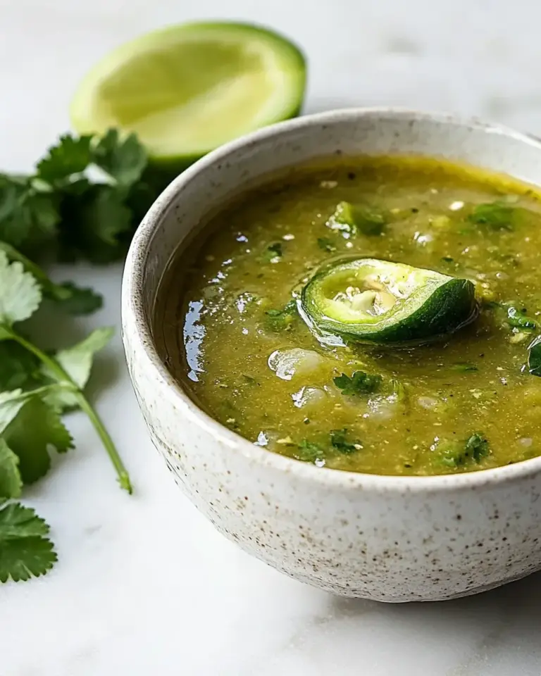 Green Enchilada Sauce