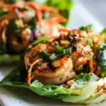 Grilled Shrimp Lettuce Wraps