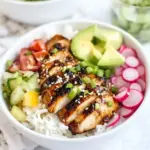Grilled Teriyaki Chicken and Rice Bowls