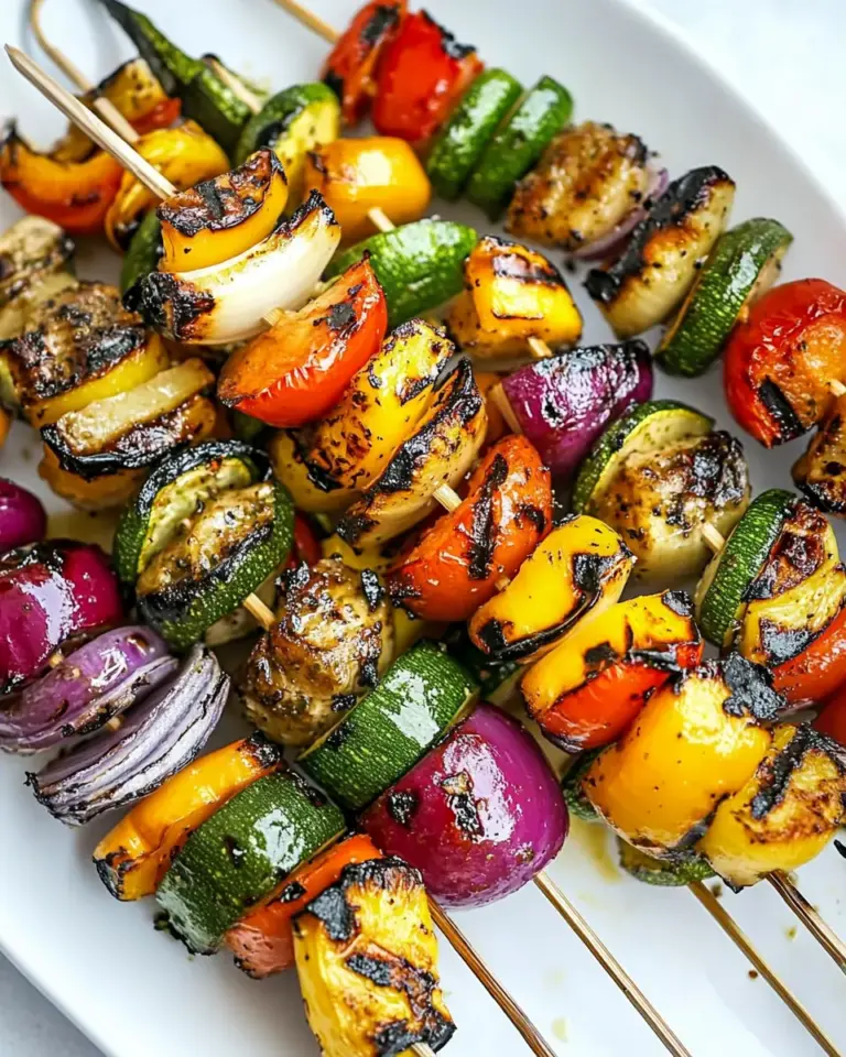 Grilled Vegetable Skewers