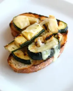 Gruyere and Zucchini Sandwiches with Smoky Pesto