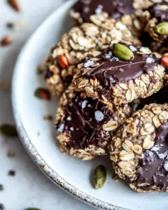 Harvest Oatmeal Chocolate Chunk Cookies with Salted Toasted Pepitas