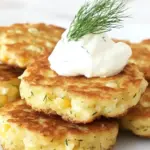 Havarti Dill Corn Cakes
