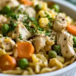 Healthy Chicken Pot Pie With Potato Noodles