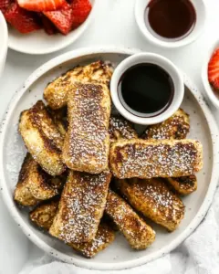 Homemade Air Fryer French Toast Sticks
