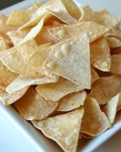 Homemade Baked Tortilla Chips