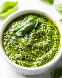 Homemade Basil Pesto