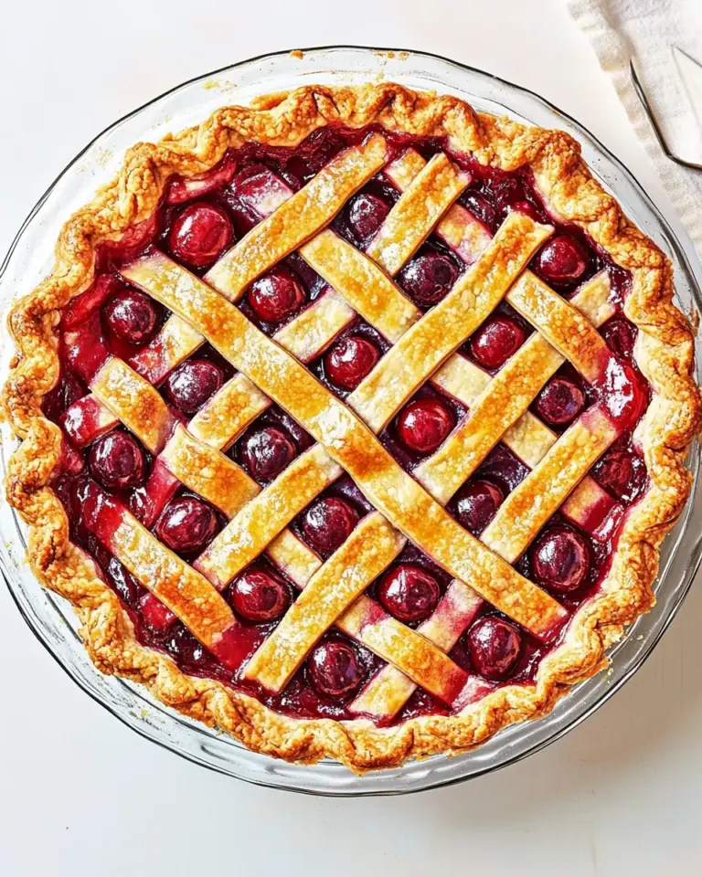 Homemade Cherry Pie