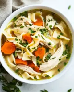 Homemade Chicken Noodle Soup