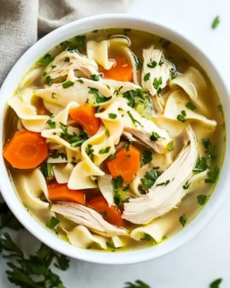 Homemade Chicken Noodle Soup