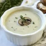 Homemade Cream of Mushroom Soup