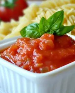 Homemade Pasta Sauce