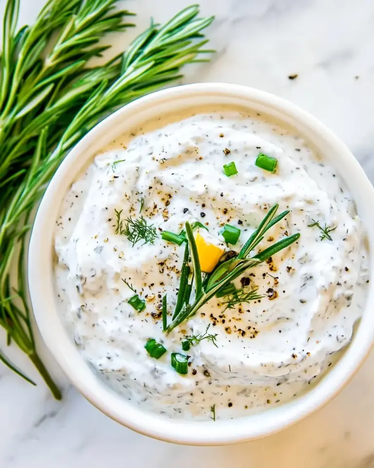 Homemade Ranch Dip