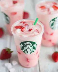 Homemade Starbucks Pink Drink
