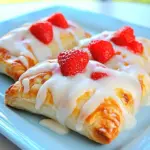 Homemade Strawberries and Cream Cheese Toaster Strudels