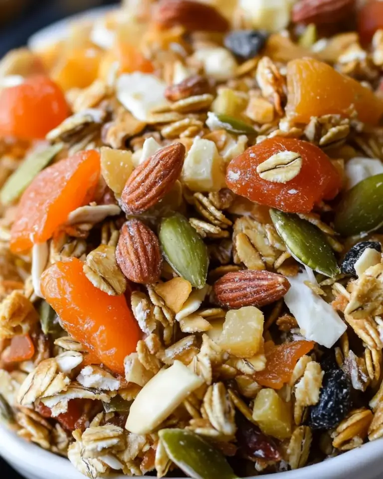 Homemade Tropical Trail Mix