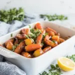 Honey Balsamic Roasted Carrots
