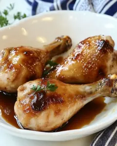 Honey Molasses Chicken Drumsticks
