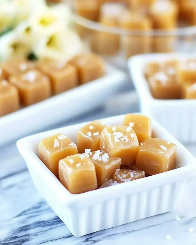 Honey Salted Caramels