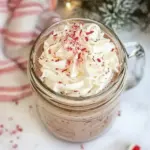 Hot Chocolate with Peppermints Jar