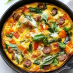 Italian Sausage Frittata with Peppers
