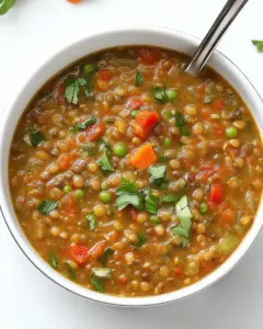 Instant Pot Lentil Soup