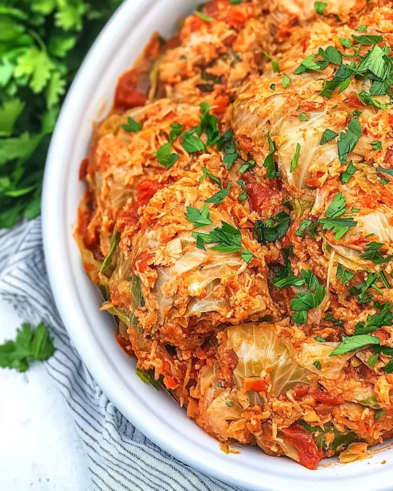 Instant Pot Unstuffed Cabbage Rolls