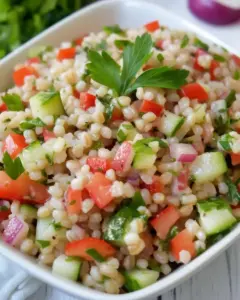 Italian Barley Salad