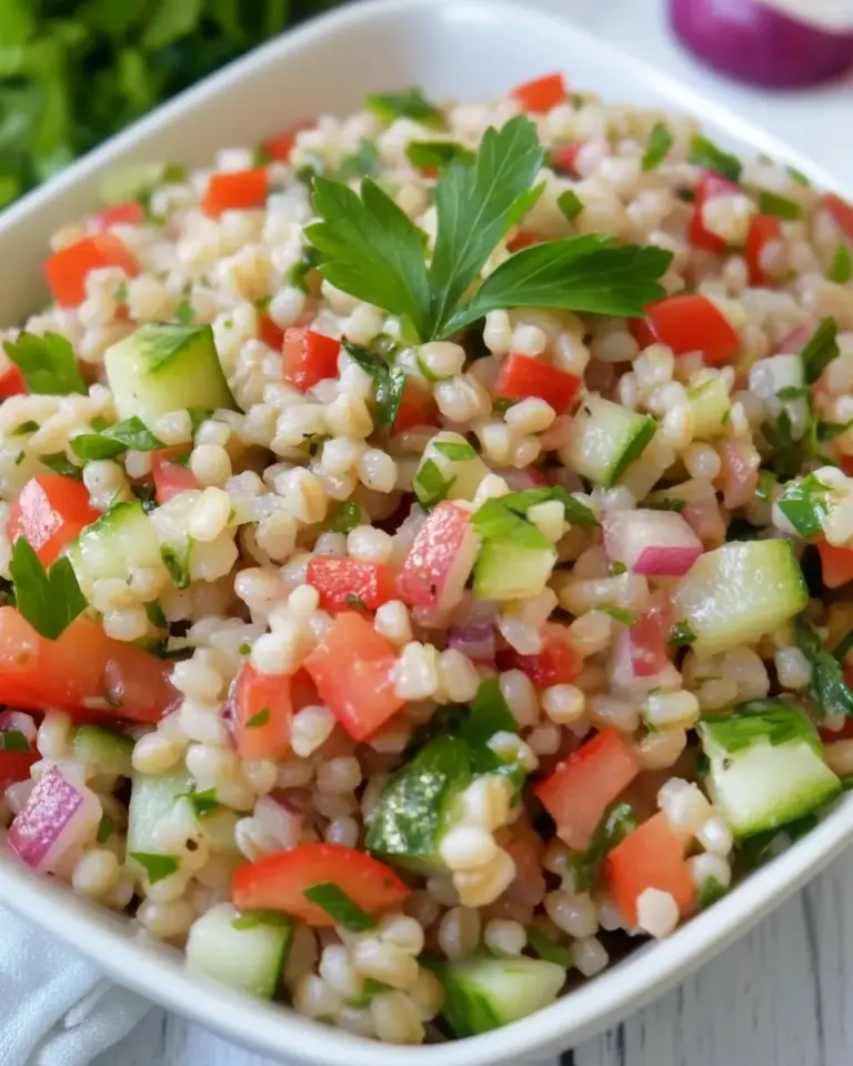 Italian Barley Salad