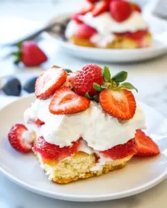 Keto Strawberry Shortcake