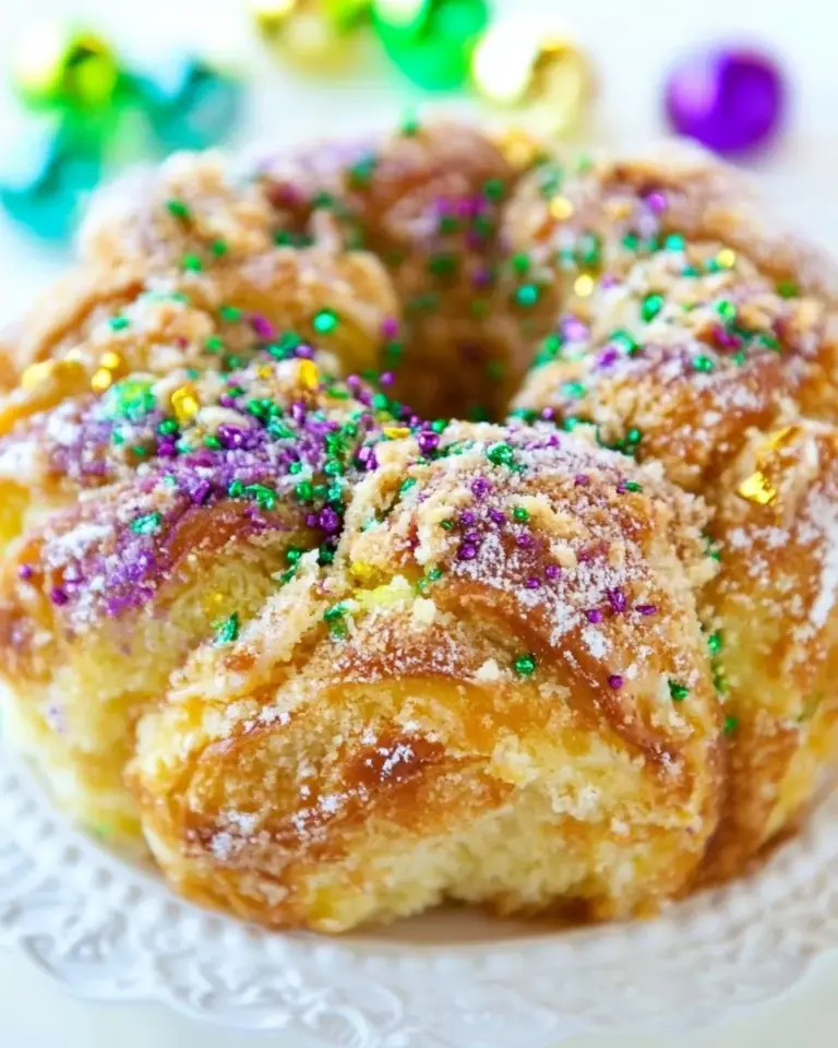 King Cake Bubble Up