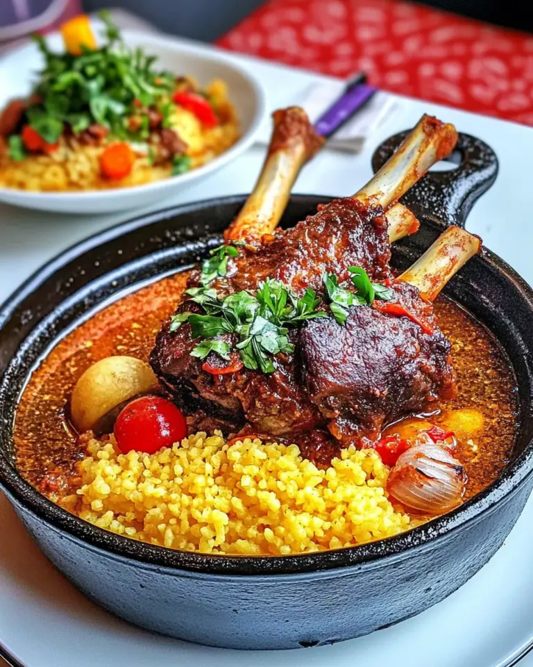Lamb Shank Tagine