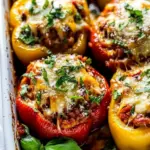 Lasagna Stuffed Peppers