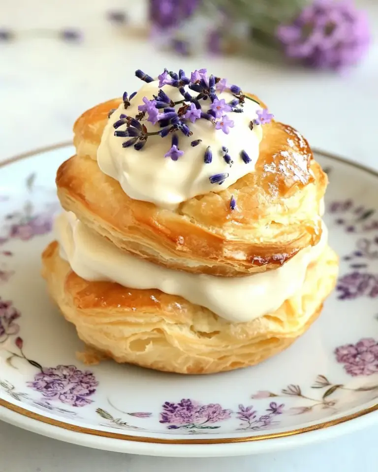 Lavender Cream Puffs
