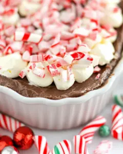 Layered Peppermint Mocha Cheesecake Dip