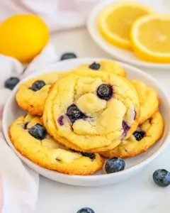 Lemon Blueberry Cookies