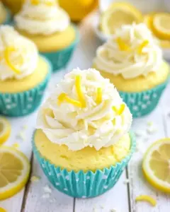 Lemon Burst Cupcakes